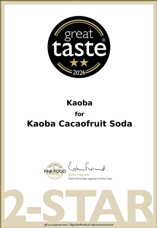 We Just Won 2 Stars at the Great Taste Awards - A Win For Cacaofruit